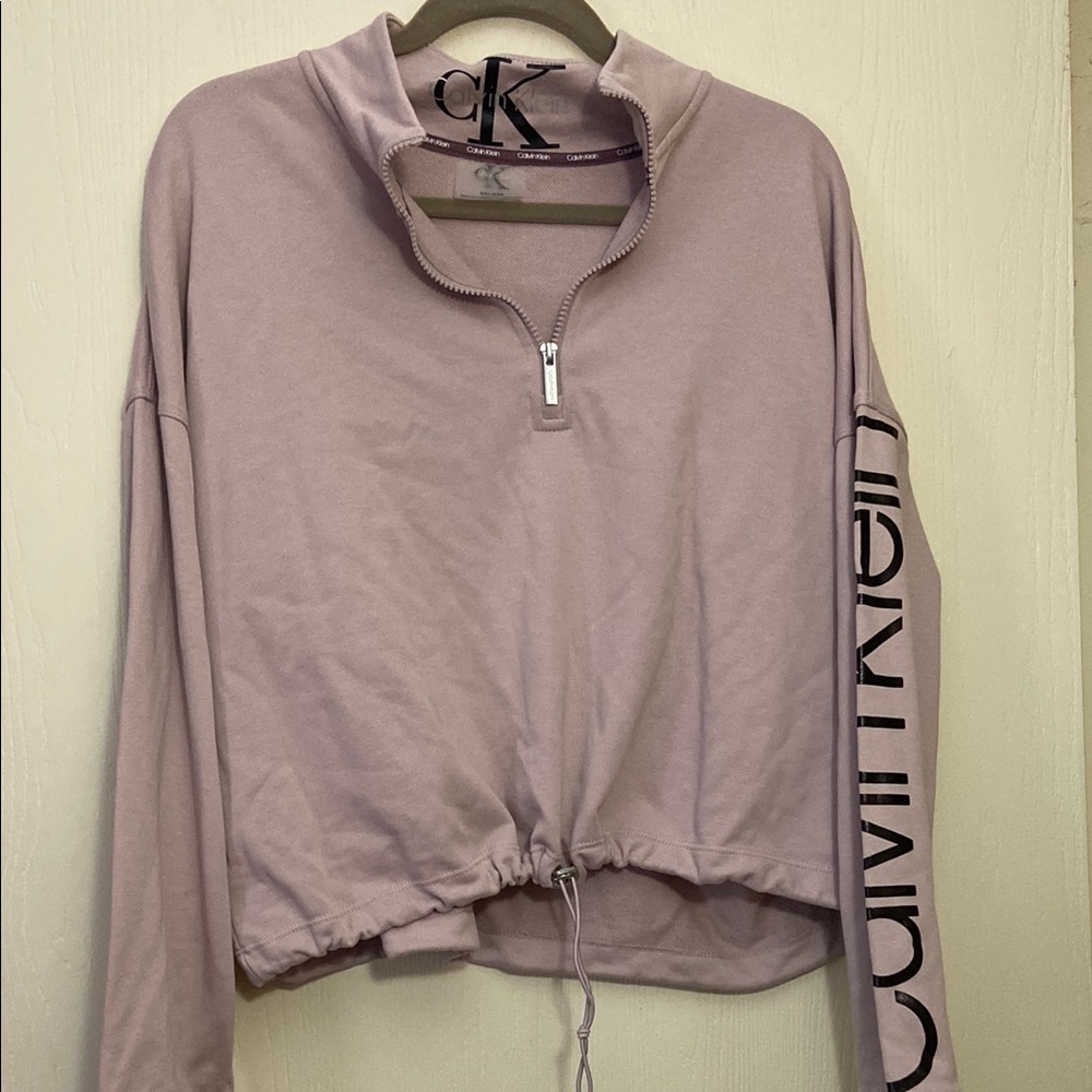 Calvin Klein Women's Lavender Pullover Top